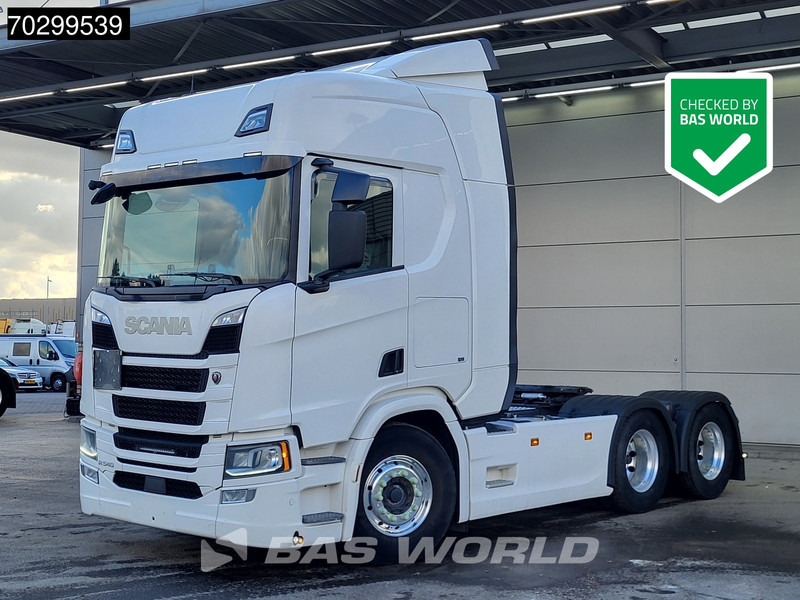 Scania R540 R 6X4 Full-Air Retarder Standairco Leder Alcoa's Navi ACC LED Euro 6 - Trekkvogn: bilde 1 Scania R540 R 6X4 Full-Air Retarder Standairco Leder Alcoa's Navi ACC LED Euro 6 - Trekkvogn: bilde 1