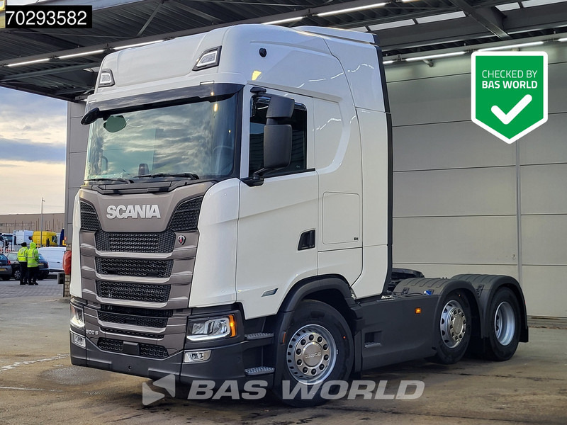 Scania S500 S 6X2 NEW! Retarder Lift+Lenkachse 2x Tanks Full-Air Standklima - Trekkvogn: bilde 1 Scania S500 S 6X2 NEW! Retarder Lift+Lenkachse 2x Tanks Full-Air Standklima - Trekkvogn: bilde 1