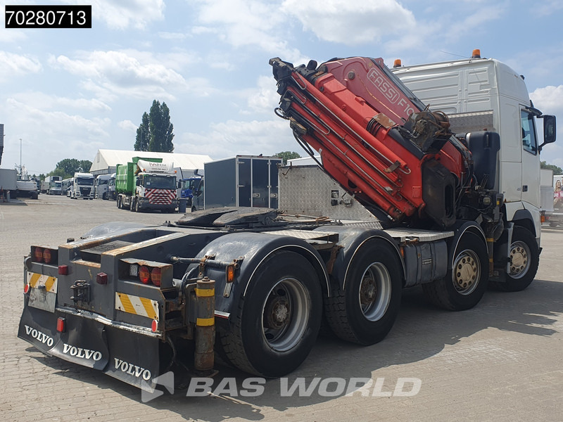 Trekkvogn Volvo FH 460 FH 8X4 Manual Fassi F900A XP.27 Crane+Winch Big-Axle Lenkachse Kran Euro 3: bilde 11