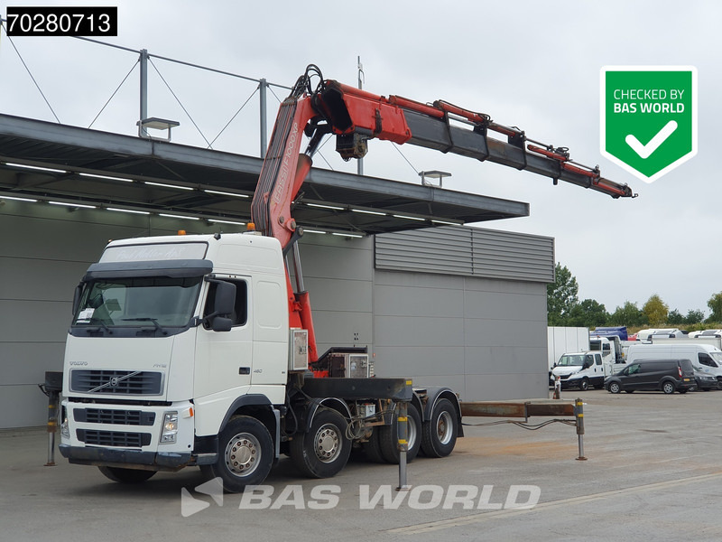Volvo FH 460 FH 8X4 Manual Fassi F900A XP.27 Crane+Winch Big-Axle Lenkachse Kran Euro 3 - Trekkvogn: bilde 1 Volvo FH 460 FH 8X4 Manual Fassi F900A XP.27 Crane+Winch Big-Axle Lenkachse Kran Euro 3 - Trekkvogn: bilde 1
