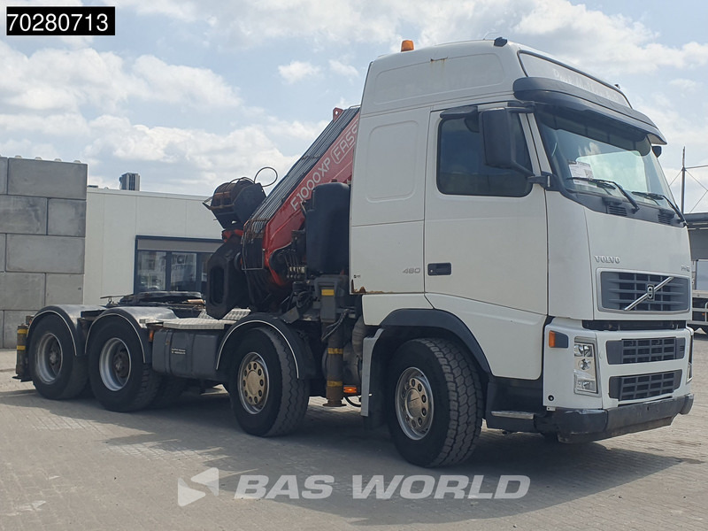 Trekkvogn Volvo FH 460 FH 8X4 Manual Fassi F900A XP.27 Crane+Winch Big-Axle Lenkachse Kran Euro 3: bilde 10