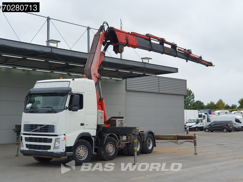 Volvo FH 460 FH 8X4 Manual Fassi F900A XP.27 Crane+Winch Big-Axle Lenkachse Kran Euro 3 - Trekkvogn: bilde 1 Volvo FH 460 FH 8X4 Manual Fassi F900A XP.27 Crane+Winch Big-Axle Lenkachse Kran Euro 3 - Trekkvogn: bilde 1