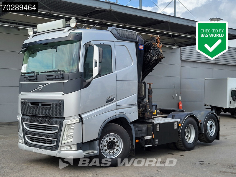 Volvo FH 540 FH 6X2 Full-Air Lift+Lenk HMF 3220-K6 Kran Crane ACC Euro 6 - Trekkvogn: bilde 1 Volvo FH 540 FH 6X2 Full-Air Lift+Lenk HMF 3220-K6 Kran Crane ACC Euro 6 - Trekkvogn: bilde 1