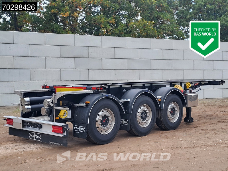 Van Hool FS3444-10 AK u2 3 axles ADR Liftachse 20ft - Container-transport/ Vekselflak semitrailer: bilde 1 Van Hool FS3444-10 AK u2 3 axles ADR Liftachse 20ft - Container-transport/ Vekselflak semitrailer: bilde 1