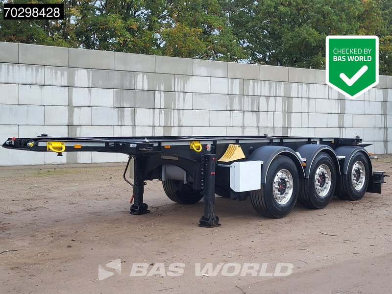 Van Hool FS3444-10 AK u2 3 axles Liftachse ADR 20ft - Container-transport/ Vekselflak semitrailer: bilde 1 Van Hool FS3444-10 AK u2 3 axles Liftachse ADR 20ft - Container-transport/ Vekselflak semitrailer: bilde 1