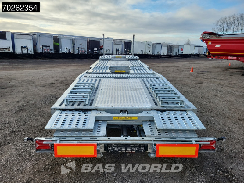Vega FIXED JEEP CARRIER 2 axles 6 Cars Galvanized 5T Hydro-electric Winch + remote control - Transporter semitrailer: bilde 3 Vega FIXED JEEP CARRIER 2 axles 6 Cars Galvanized 5T Hydro-electric Winch + remote control - Transporter semitrailer: bilde 3
