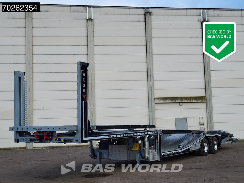 Vega FIXED JEEP CARRIER 2 axles 6 Cars Galvanized 5T Hydro-electric Winch + remote control - Transporter semitrailer: bilde 1 Vega FIXED JEEP CARRIER 2 axles 6 Cars Galvanized 5T Hydro-electric Winch + remote control - Transporter semitrailer: bilde 1
