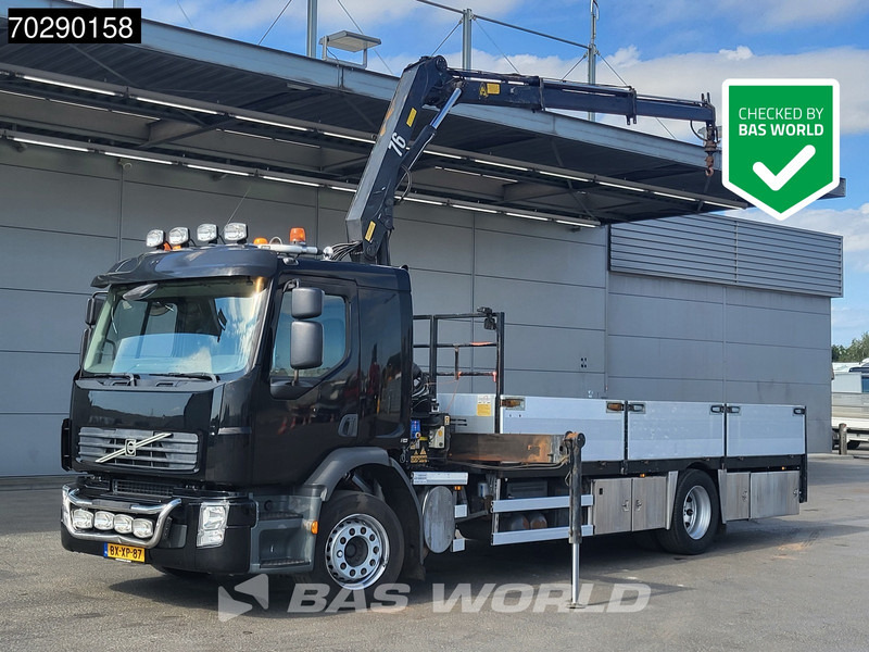 Volvo FE 240 4X2 HMF 760 K2 Kran Crane Remote control Manual Euro 5 - Planbil, Kranbil: bilde 1 Volvo FE 240 4X2 HMF 760 K2 Kran Crane Remote control Manual Euro 5 - Planbil, Kranbil: bilde 1