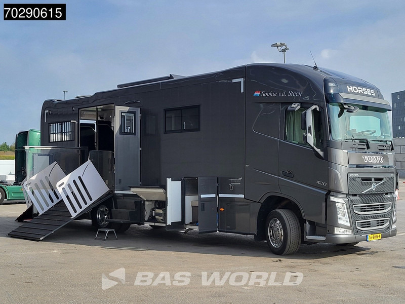 Volvo FH 420 FH 4X2 NL-Truck STX Horse truck + Living 4 Horses Navi ACC Euro 6 - Hestebil: bilde 3 Volvo FH 420 FH 4X2 NL-Truck STX Horse truck + Living 4 Horses Navi ACC Euro 6 - Hestebil: bilde 3