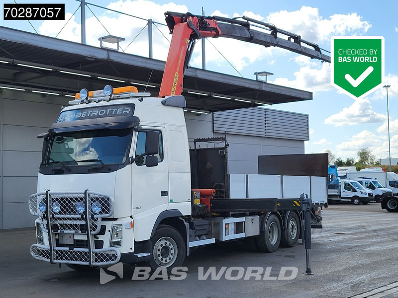 Volvo FH 480 FH 6X2 Palfinger PK26002 EH Kran Crane + Fly Jib Manual Liftachse Euro 5 - Planbil, Kranbil: bilde 1 Volvo FH 480 FH 6X2 Palfinger PK26002 EH Kran Crane + Fly Jib Manual Liftachse Euro 5 - Planbil, Kranbil: bilde 1