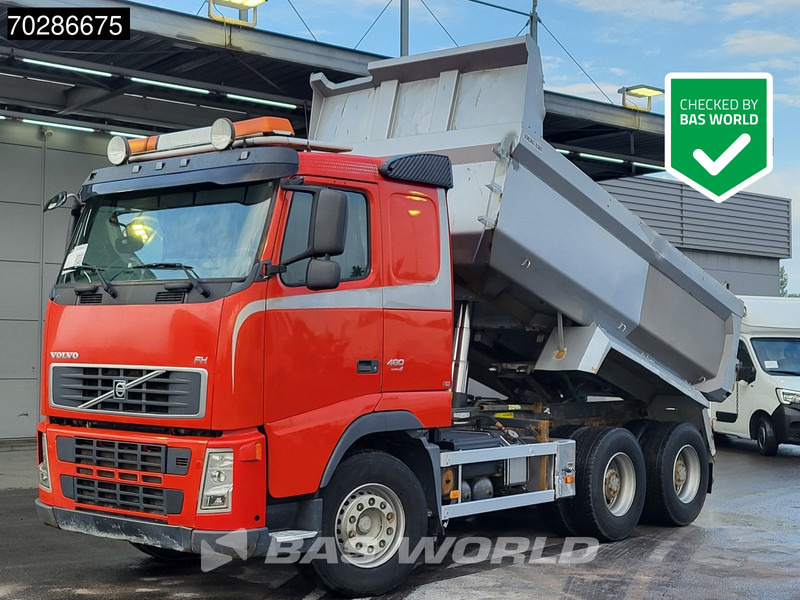 Volvo FH 480 FH 6X4 10m3 Maur Tipper Big-Axle Steel suspension Automatic Euro 4 - Tippbil: bilde 1 Volvo FH 480 FH 6X4 10m3 Maur Tipper Big-Axle Steel suspension Automatic Euro 4 - Tippbil: bilde 1