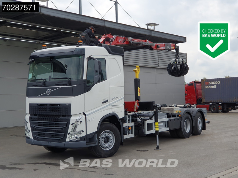 Volvo FH 500 6X2 Penz Crane 15Z9.50R HYVA 20-57-S Hooklift Lift+steering Automatic Euro 6 - Krokbil, Kranbil: bilde 3 Volvo FH 500 6X2 Penz Crane 15Z9.50R HYVA 20-57-S Hooklift Lift+steering Automatic Euro 6 - Krokbil, Kranbil: bilde 3