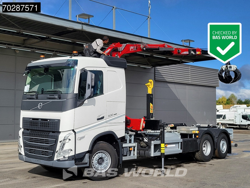 Volvo FH 500 6X2 Penz Crane 15Z9.50R HYVA 20-57-S Hooklift Lift+steering Automatic Euro 6 - Krokbil, Kranbil: bilde 1 Volvo FH 500 6X2 Penz Crane 15Z9.50R HYVA 20-57-S Hooklift Lift+steering Automatic Euro 6 - Krokbil, Kranbil: bilde 1