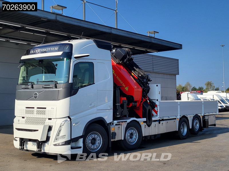 Ny Planbil, Kranbil Volvo FH 500 8X2 Palfinger PK110002 SH Crane + Fly-Jib Winch VEB+ Euro 6: bilde 11