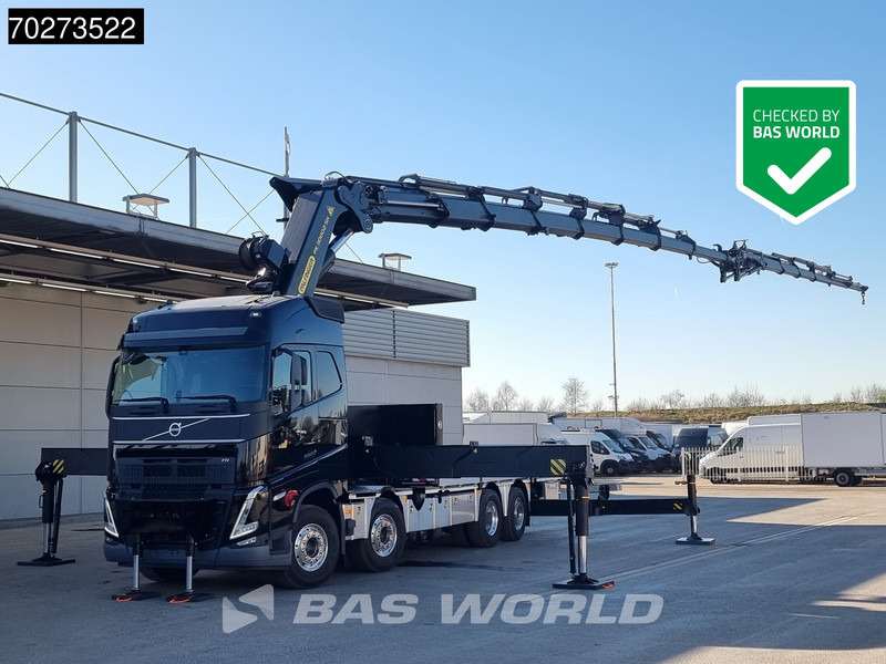 Volvo FH 500 8X2 Palfinger PK110002 SH Crane + Fly-Jib Winch VEB+ Euro 6 - Planbil, Kranbil: bilde 1 Volvo FH 500 8X2 Palfinger PK110002 SH Crane + Fly-Jib Winch VEB+ Euro 6 - Planbil, Kranbil: bilde 1