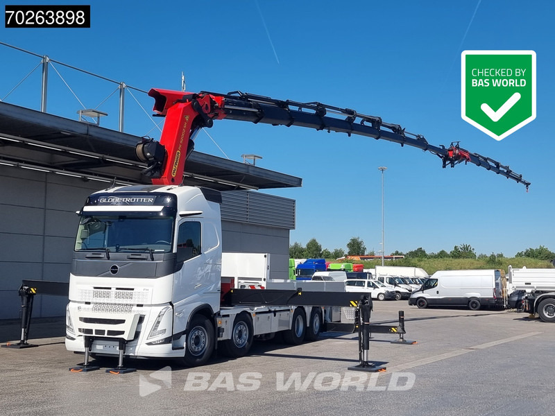 Volvo FH 500 8X2 Palfinger PK92002 SH JIB Kran Lift-Lenkachse Navi Euro 6 - Planbil, Kranbil: bilde 3 Volvo FH 500 8X2 Palfinger PK92002 SH JIB Kran Lift-Lenkachse Navi Euro 6 - Planbil, Kranbil: bilde 3