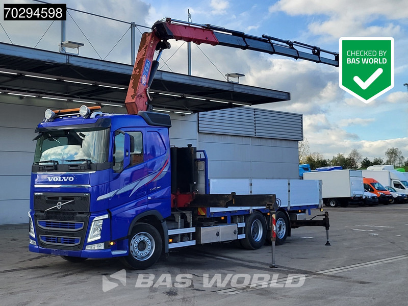 Volvo FH 540 FH 6X2 HMF 3220-K7 Crane Kran Lift-Axle Big-Axle Xenon Automatic Euro 6 - Planbil, Kranbil: bilde 1 Volvo FH 540 FH 6X2 HMF 3220-K7 Crane Kran Lift-Axle Big-Axle Xenon Automatic Euro 6 - Planbil, Kranbil: bilde 1
