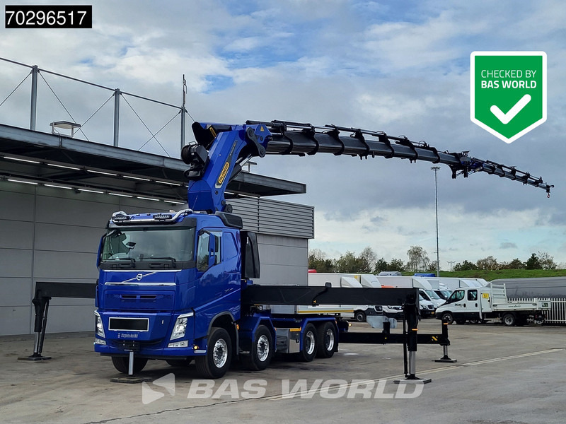 Volvo FH 540 FH 8X4 Palfinger PK165.002 TEC G Fly-Jib Winch Big-Axle VEB+ Euro 6 - Planbil, Kranbil: bilde 1 Volvo FH 540 FH 8X4 Palfinger PK165.002 TEC G Fly-Jib Winch Big-Axle VEB+ Euro 6 - Planbil, Kranbil: bilde 1