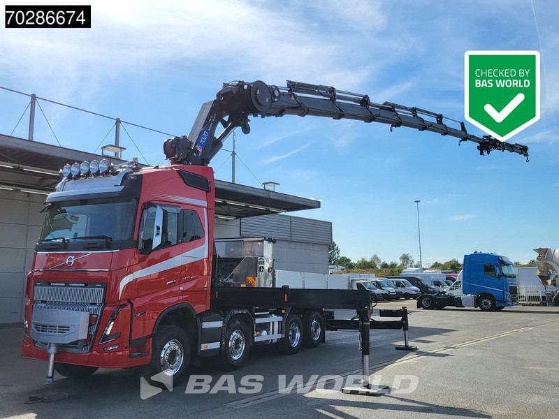 Volvo FH16 650 FH16 8X2 HMF 7020K-RCS Crane + Fly-Jib Lift+Steering-Axle Navi LED ACC Euro 6 - Planbil, Kranbil: bilde 1 Volvo FH16 650 FH16 8X2 HMF 7020K-RCS Crane + Fly-Jib Lift+Steering-Axle Navi LED ACC Euro 6 - Planbil, Kranbil: bilde 1