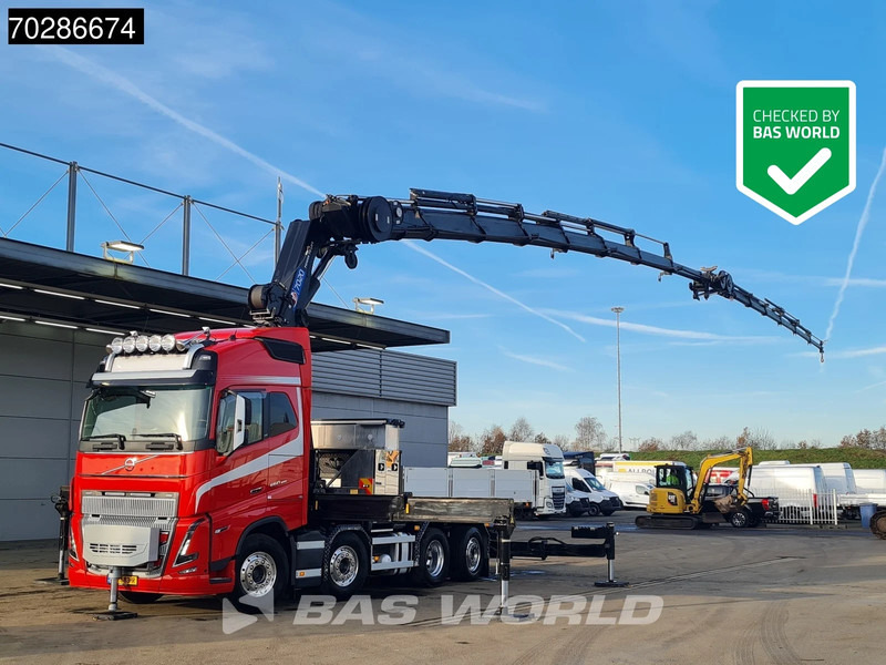 Volvo FH16 650 FH16 8X2 NL-Truck HMF 7020K-RCS Crane + Jib Lift+Steering-Axle Navi LED - Planbil, Kranbil: bilde 1 Volvo FH16 650 FH16 8X2 NL-Truck HMF 7020K-RCS Crane + Jib Lift+Steering-Axle Navi LED - Planbil, Kranbil: bilde 1