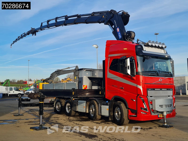 Volvo FH16 650 FH16 8X2 NL-Truck HMF 7020K-RCS Crane + Jib Lift+Steering-Axle Navi LED - Planbil, Kranbil: bilde 3 Volvo FH16 650 FH16 8X2 NL-Truck HMF 7020K-RCS Crane + Jib Lift+Steering-Axle Navi LED - Planbil, Kranbil: bilde 3