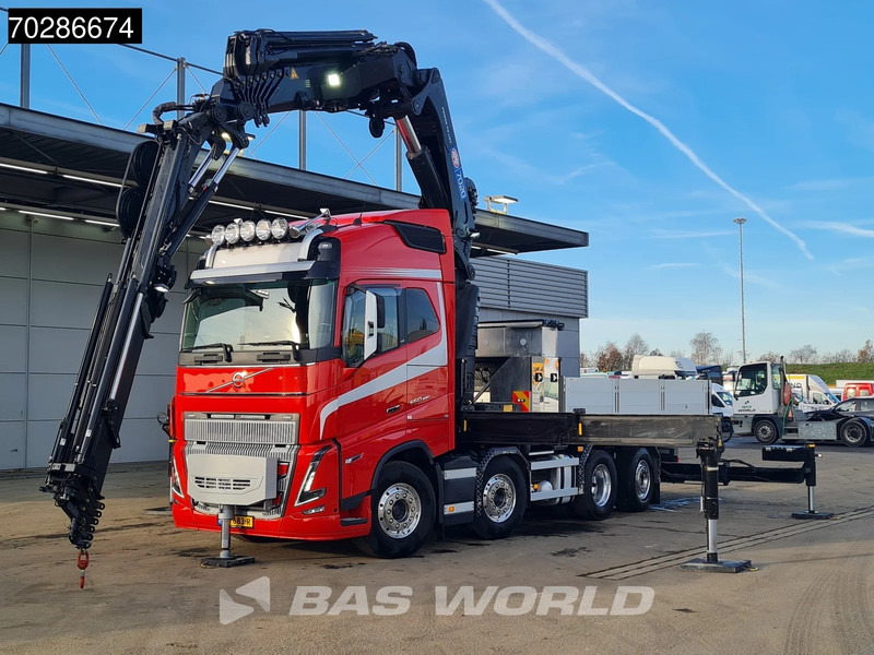 Volvo FH16 650 FH16 8X2 NL-Truck HMF 7020K-RCS Crane + Jib Lift+Steering-Axle Navi LED - Planbil, Kranbil: bilde 5 Volvo FH16 650 FH16 8X2 NL-Truck HMF 7020K-RCS Crane + Jib Lift+Steering-Axle Navi LED - Planbil, Kranbil: bilde 5