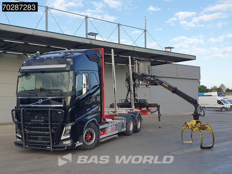 Volvo FH16 750 FH16 6X4 HIAB E96S 79 wood crane Retarder Dynamic-Steering Big-Axle Euro 6 - Tømmerbil, Kranbil: bilde 5 Volvo FH16 750 FH16 6X4 HIAB E96S 79 wood crane Retarder Dynamic-Steering Big-Axle Euro 6 - Tømmerbil, Kranbil: bilde 5