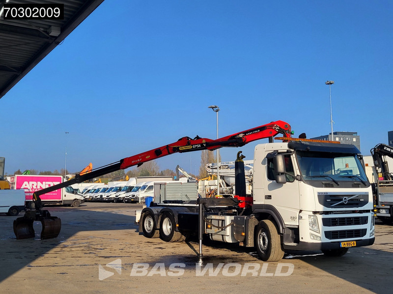 Volvo FM 330 FM 6X2 Palfinger Epsilon Z-Crane VDL Hook Lift+Steering Axle - Krokbil, Kranbil: bilde 5 Volvo FM 330 FM 6X2 Palfinger Epsilon Z-Crane VDL Hook Lift+Steering Axle - Krokbil, Kranbil: bilde 5