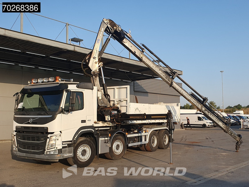 Volvo FM 410 8X4 211EP-5 HIDUO Kran Crane Steel suspension Big-Axle VEB Euro 6 - Krokbil, Kranbil: bilde 5 Volvo FM 410 8X4 211EP-5 HIDUO Kran Crane Steel suspension Big-Axle VEB Euro 6 - Krokbil, Kranbil: bilde 5