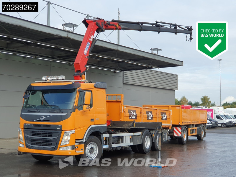 Volvo FM 420 6X2 Combi HMF 2120 K 4 Crane Kran Lift+lenkasche Euro 6 - Tippbil, Kranbil: bilde 1 Volvo FM 420 6X2 Combi HMF 2120 K 4 Crane Kran Lift+lenkasche Euro 6 - Tippbil, Kranbil: bilde 1