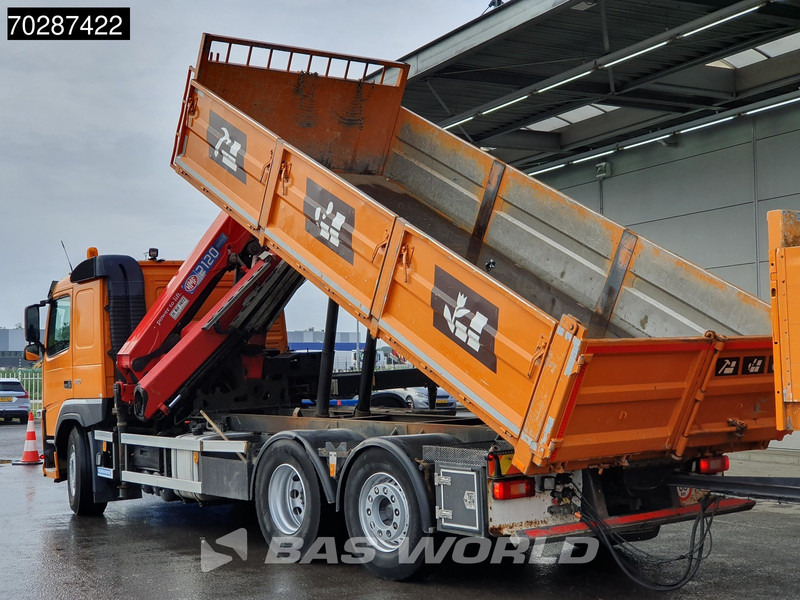 Volvo FM 420 6X2 HMF 2120 K 4 Crane Lift+lenkasche Euro 6 - Tippbil, Kranbil: bilde 2 Volvo FM 420 6X2 HMF 2120 K 4 Crane Lift+lenkasche Euro 6 - Tippbil, Kranbil: bilde 2