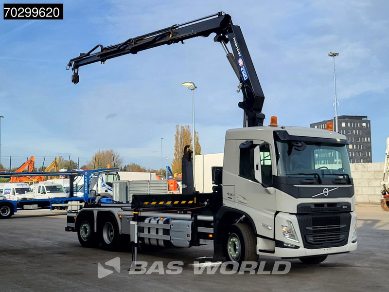 Volvo FM 430 FM 6X2 HMF 2320K-RCS Kran Crane + VDL S-21-6200 Lift + Steering Axle - Krokbil, Kranbil: bilde 3 Volvo FM 430 FM 6X2 HMF 2320K-RCS Kran Crane + VDL S-21-6200 Lift + Steering Axle - Krokbil, Kranbil: bilde 3