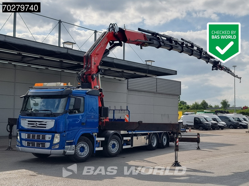 Volvo FM 450 8X2 FASSI 100 Ton/Meter 7 + 6 Jib Lift+Stuuras Euro 5 - Planbil, Kranbil: bilde 1 Volvo FM 450 8X2 FASSI 100 Ton/Meter 7 + 6 Jib Lift+Stuuras Euro 5 - Planbil, Kranbil: bilde 1