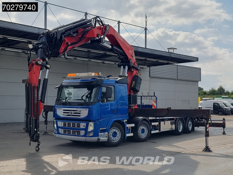 Volvo FM 450 8X2 FASSI 100 Ton/Meter Crane Kran 7 + 6 Jib Lift+steering Axle Euro 5 - Planbil, Kranbil: bilde 5 Volvo FM 450 8X2 FASSI 100 Ton/Meter Crane Kran 7 + 6 Jib Lift+steering Axle Euro 5 - Planbil, Kranbil: bilde 5
