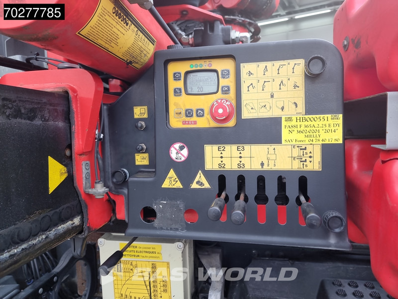 Planbil, Kranbil Volvo FM 460 6X2 Fassi F365A.2.25 E-Dynamic Retarder Euro 6 Kraan Crane: bilde 18