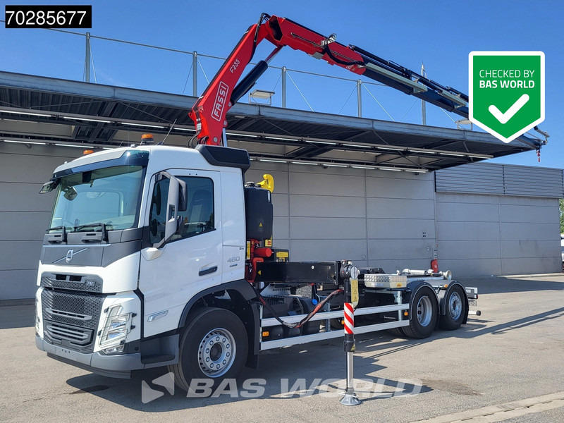 Volvo FM 460 6X2 NEW! FASSI F235A.0.25 Kran + HYVA 20-57-S Lift+steering axle Euro 6 - Krokbil, Kranbil: bilde 1 Volvo FM 460 6X2 NEW! FASSI F235A.0.25 Kran + HYVA 20-57-S Lift+steering axle Euro 6 - Krokbil, Kranbil: bilde 1