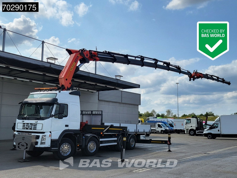 Volvo FM 480 8X2 Palfinger PK85002 Crane+Jib Lifting-Axle Big-Axle Automatic Euro 4 - Planbil, Kranbil: bilde 1 Volvo FM 480 8X2 Palfinger PK85002 Crane+Jib Lifting-Axle Big-Axle Automatic Euro 4 - Planbil, Kranbil: bilde 1