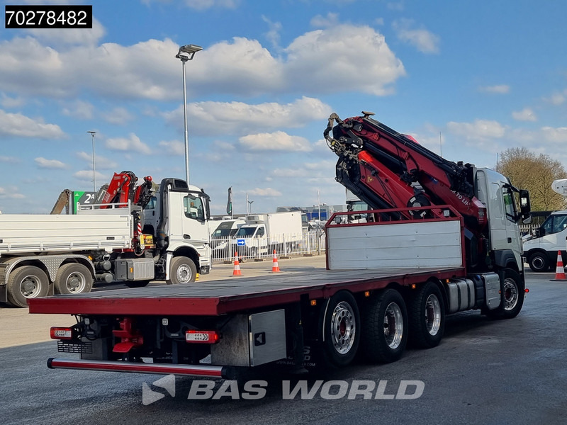 Planbil, Kranbil Volvo FM 500 8X4 HMF5020 K6 + Fly Jib Lift+Lenkachse Crane Kran Euro 6: bilde 12
