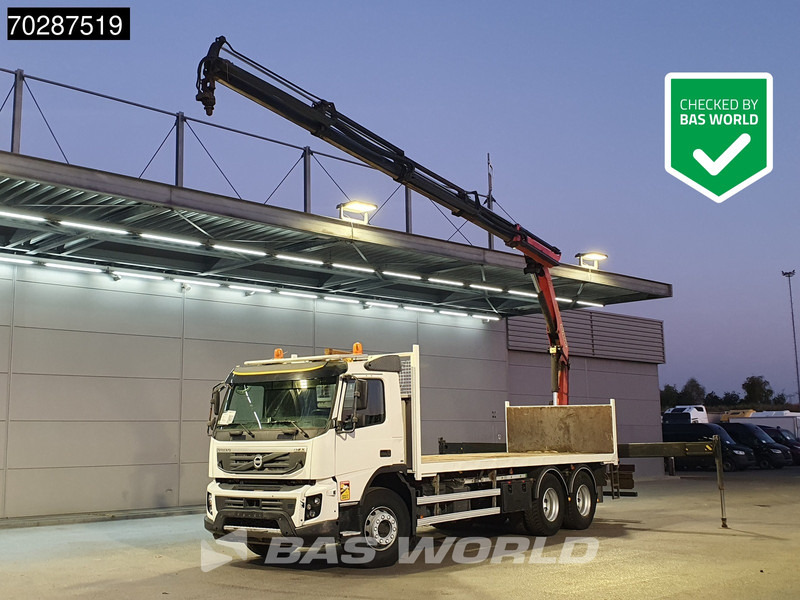 Volvo FMX 370 6X4 Palfinger PK18002 EH Crane Kran Automatic Euro 5 - Planbil, Kranbil: bilde 1 Volvo FMX 370 6X4 Palfinger PK18002 EH Crane Kran Automatic Euro 5 - Planbil, Kranbil: bilde 1