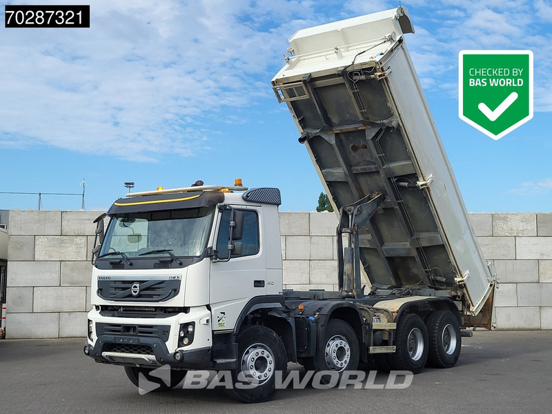 Volvo FMX 410 8X4 13m3 Marrel Tipper SteelSuspension 2-Side Kipper BigAxle Euro 5 - Tippbil: bilde 1 Volvo FMX 410 8X4 13m3 Marrel Tipper SteelSuspension 2-Side Kipper BigAxle Euro 5 - Tippbil: bilde 1