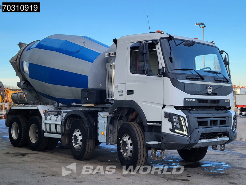 Volvo FMX 410 8X4 9m3 Liebherr Mixer Steelsuspension Automatic Airco Euro 6 - Betongbil: bilde 3 Volvo FMX 410 8X4 9m3 Liebherr Mixer Steelsuspension Automatic Airco Euro 6 - Betongbil: bilde 3