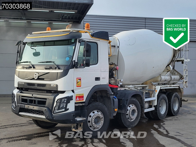 Volvo FMX 410 8X4 9m3 Liebherr mixer Steelsuspension Automatic Euro 6 - Betongbil: bilde 1 Volvo FMX 410 8X4 9m3 Liebherr mixer Steelsuspension Automatic Euro 6 - Betongbil: bilde 1