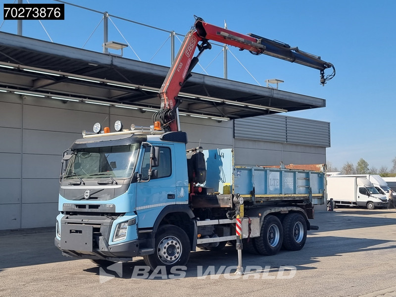 Volvo FMX 420 6X4 Fassi F155A.2.22 Crane 9m3 Big-Axle Automatic Euro 5 - Tippbil, Kranbil: bilde 1 Volvo FMX 420 6X4 Fassi F155A.2.22 Crane 9m3 Big-Axle Automatic Euro 5 - Tippbil, Kranbil: bilde 1