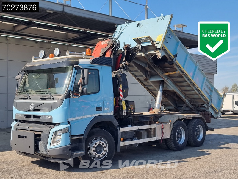 Volvo FMX 420 6X4 Fassi F155A.2.22 Crane 9m3 Big-Axle Automatic Euro 5 - Tippbil, Kranbil: bilde 5 Volvo FMX 420 6X4 Fassi F155A.2.22 Crane 9m3 Big-Axle Automatic Euro 5 - Tippbil, Kranbil: bilde 5