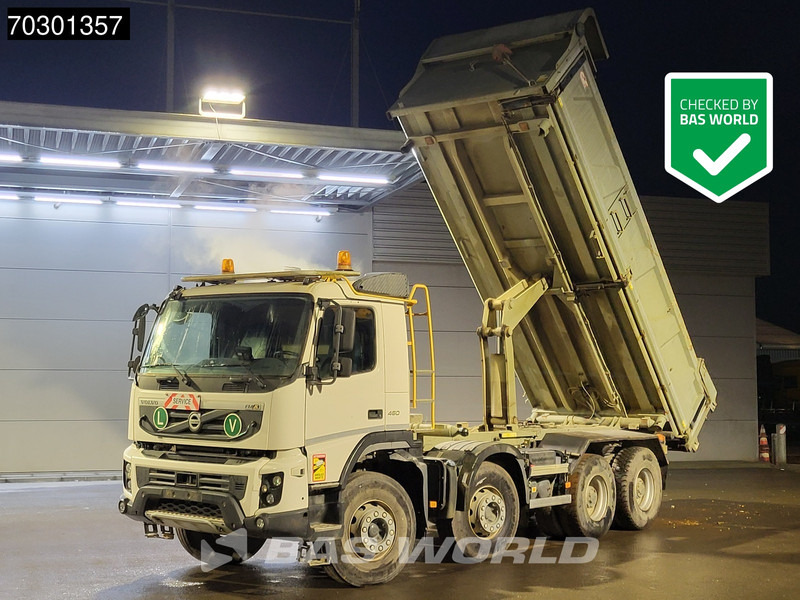 Volvo FMX 450 8X4 15m3 2-way tipper steel suspension Big-Axle Euro 6 - Tippbil: bilde 1 Volvo FMX 450 8X4 15m3 2-way tipper steel suspension Big-Axle Euro 6 - Tippbil: bilde 1