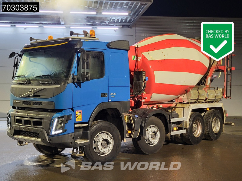 Volvo FMX 450 8X4 Stetter Mixer Full Steel Automatic Euro 6 - Betongbil: bilde 1 Volvo FMX 450 8X4 Stetter Mixer Full Steel Automatic Euro 6 - Betongbil: bilde 1