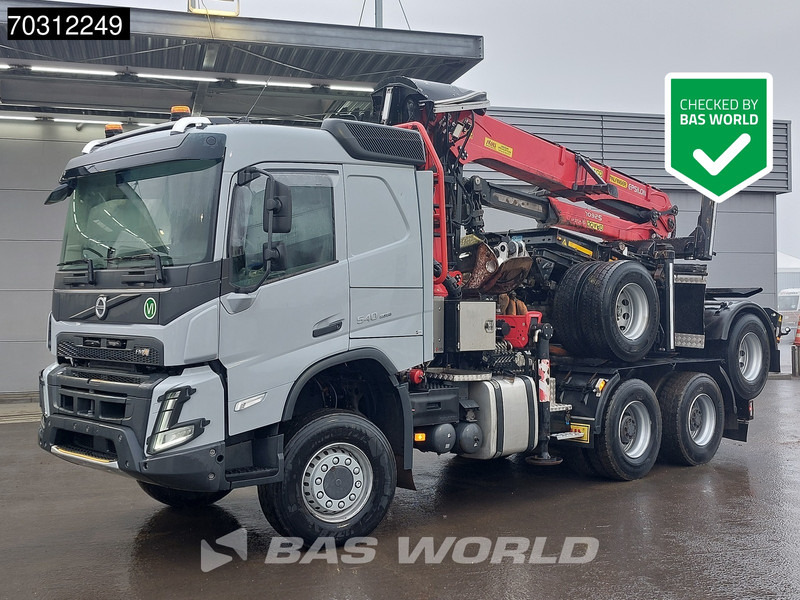 Volvo FMX 540 FMX 6X6 6x6 Palfinger Epsilon S260L87 wood crane Holztransport VEB+ Automatic Euro 6 - Tømmerbil, Kranbil: bilde 1 Volvo FMX 540 FMX 6X6 6x6 Palfinger Epsilon S260L87 wood crane Holztransport VEB+ Automatic Euro 6 - Tømmerbil, Kranbil: bilde 1