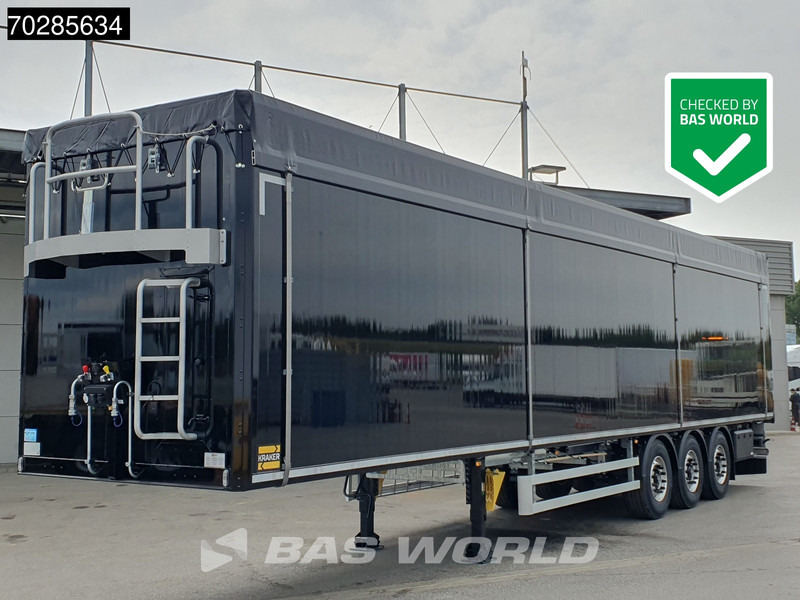 Kraker CF-Z 3 axles NEW 10mm Liftachse 92m3 - Med walking floor semitrailer: bilde 1 Kraker CF-Z 3 axles NEW 10mm Liftachse 92m3 - Med walking floor semitrailer: bilde 1