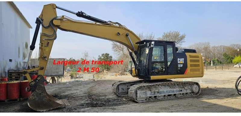 Beltegraver Caterpillar 323F: bilde 1