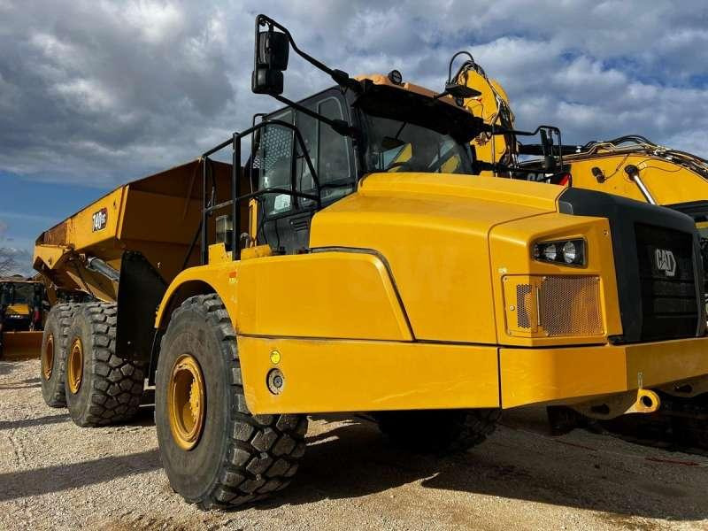 Caterpillar 740GC - Rammestyrt dumper: bilde 1 Caterpillar 740GC - Rammestyrt dumper: bilde 1